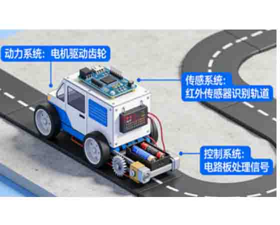 沙盤小車 移動原理教具